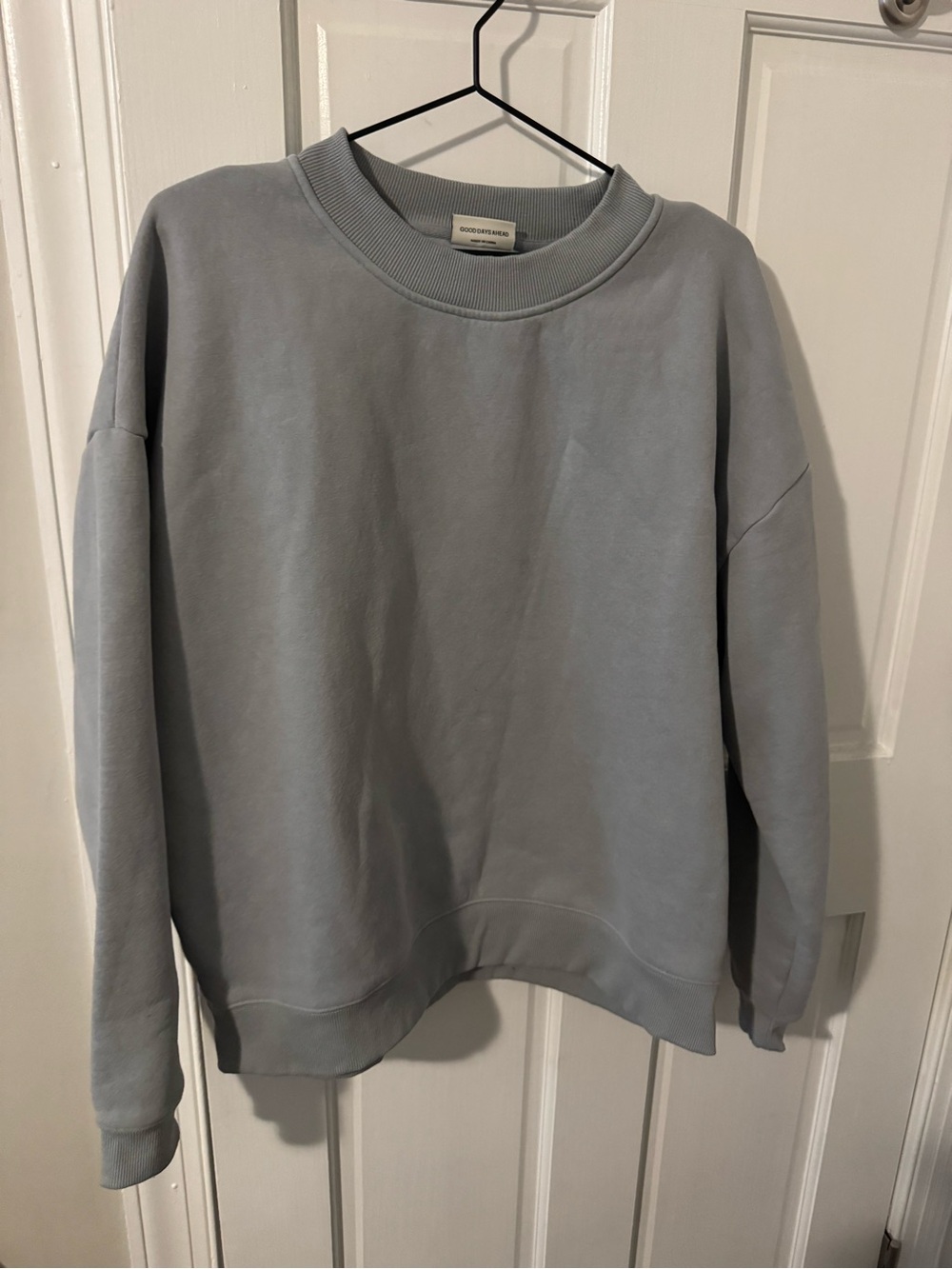 Women's Light Blue Crewneck Sweatshirt